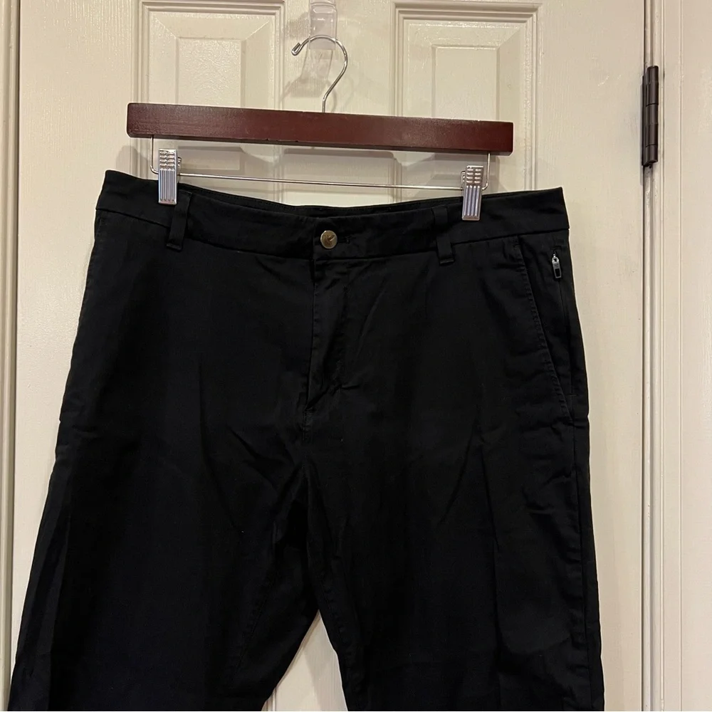 NEW Birddogs Black Stretch Khakis Slim Fit Black Men’s 34 x 32 34x32